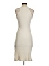 Lush Solid Ivory Cocktail Dress Size S - photo 2