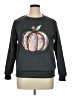Shein Curve 100% Polyester Graphic Gray Sweatshirt Size 0X - photo 1