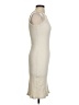 Lush Solid Ivory Cocktail Dress Size S - photo 4