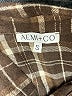 AEMI+CO Brown Long Sleeve Blouse Size S - photo 7