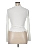 Unbranded 100% Polyester Ivory Long Sleeve Blouse Size XL - photo 2