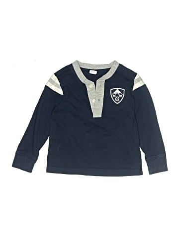 Janie and Jack Long Sleeve Henley (view 1)