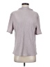 Halogen 100% Polyester Gray Short Sleeve Turtleneck Size L - photo 1