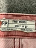 Free People Chevron-herringbone Pink Jeans Size 27 waist - photo 7