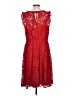 Unbranded Red Cocktail Dress Size L (estimated) - photo 2