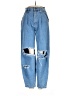 Vibrant M.I.U Graphic Blue Jeans Size 5 - photo 1