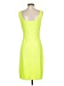 Unbranded Solid Yellow Cocktail Dress Size S (estimated) - photo 2
