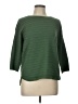 Melissa Paige Green Pullover Sweater Size L - photo 1