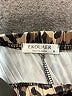 Ekouaer Animal Print Black Casual Pants Size M - photo 7