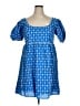 Rhode 100% Polyester Argyle Blue Casual Dress Size XL - photo 1