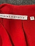 Violet & Claire 100% Polyester Red Sleeveless Blouse Size S - photo 7