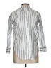 J.Crew 100% Cotton Stripes Blue Long Sleeve Button-Down Shirt Size L (estimated) - photo 1