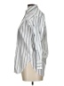J.Crew 100% Cotton Stripes Blue Long Sleeve Button-Down Shirt Size L (estimated) - photo 5