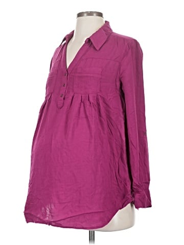 Motherhood 3/4 Sleeve Blouse (view 1)