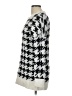 Lou & Grey Houndstooth Silver Pullover Sweater Size L - photo 5