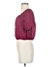 Express 100% Lyocell Burgundy 3/4 Sleeve Blouse Size XS - photo 5