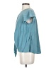 Askari Teal Short Sleeve Top Size S - photo 5