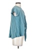 Askari Teal Short Sleeve Top Size S - photo 4
