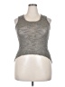 Helmut Lang Gray Tan Sleeveless Top Size M (estimated) - photo 1