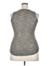 Helmut Lang Gray Tan Sleeveless Top Size M (estimated) - photo 2