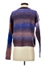 Ten Sixty Sherman Color Block Purple Blue Pullover Sweater Size S - photo 2