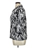 Sport Haley Print Silver 3/4 Sleeve Blouse Size XL - photo 5
