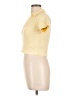 Pull&Bear Yellow Short Sleeve Turtleneck Size L - photo 5