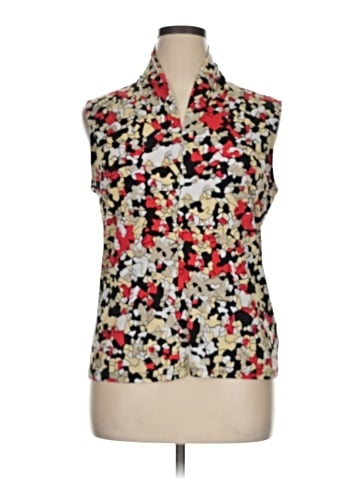 Evan Picone Sleeveless Blouse (view 1)