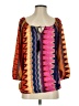 Boston Proper 100% Polyester Orange 3/4 Sleeve Blouse Size S - photo 1
