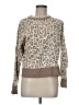 DKNY Animal Print Tan Pullover Sweater Size M - photo 1