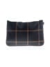 Thirty-One 100% Polyurethane Plaid Brown Black Clutch One size - photo 2