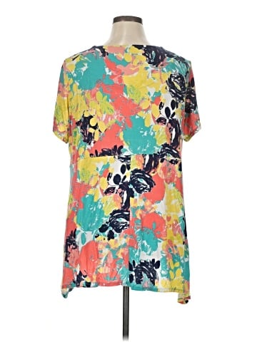 Ruby Rd. Short Sleeve Blouse (view 2)