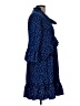 Unbranded 100% Polyester Polka Dots Blue Casual Dress Size L - photo 4