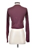 Unbranded Burgundy Long Sleeve Top Size S (estimated) - photo 2