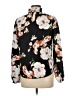 Unbranded Floral Black Long Sleeve Blouse Size M - photo 2