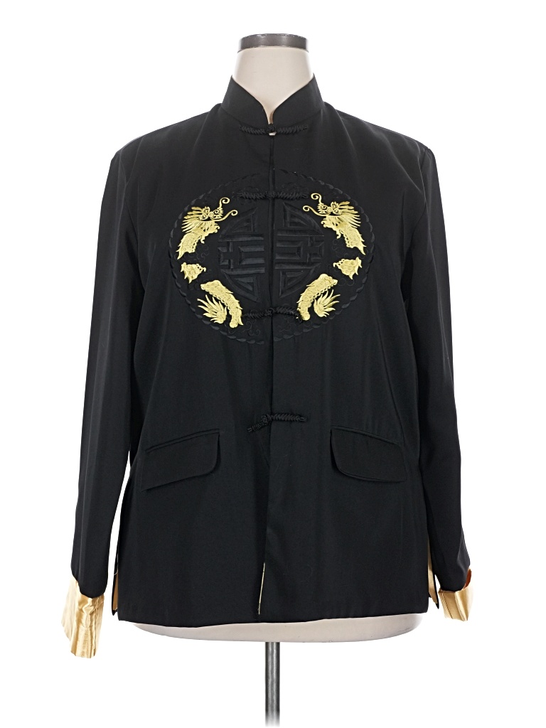 Pre-owned Unbranded Jacket In Black