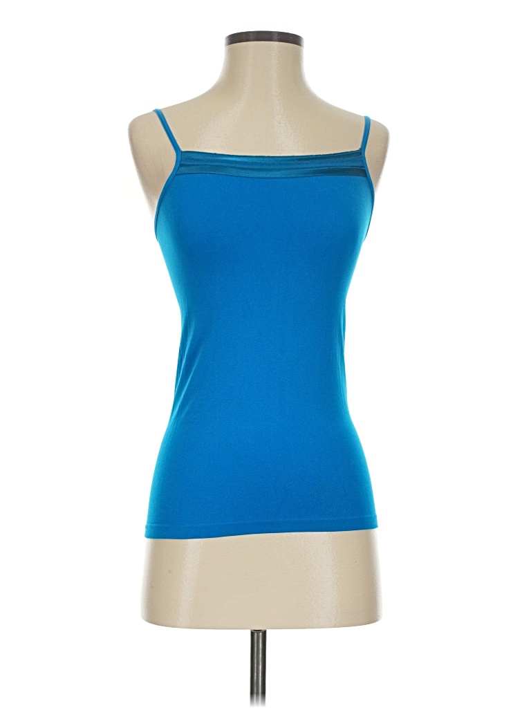 Pre-owned The Limited Tank Top Blue Strapless Neckline Tops