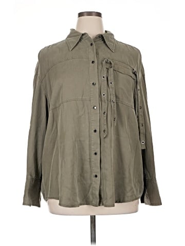 Mint Velvet Long Sleeve Button-Down Shirt (view 1)