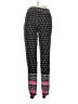 SR 100% Rayon Print Black Casual Pants Size L - photo 2