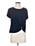 Nine Britton Blue Short Sleeve Top Size S - photo 1