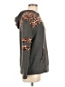 Shein Animal Print Gray Pullover Sweater Size 6 - photo 4