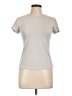 H&M Solid Gray Short Sleeve Turtleneck Size L - photo 1