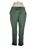 Serra Solid Green Casual Pants Size XL - photo 1