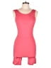 Fabletics Solid Pink Cocktail Dress Size L (estimated) - photo 1