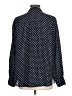 Charter Club 100% Polyester Polka Dots Blue Long Sleeve Blouse Size L - photo 2