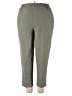 Just For Women 100% Polyester Solid Green Active Pants Size 20 (petite) - photo 1