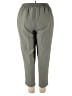 Just For Women 100% Polyester Solid Green Active Pants Size 20 (petite) - photo 2