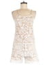 4SI3NNA 100% Polyester White Romper Size S - photo 1