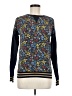 Next Floral Blue Pullover Sweater Size 8 - photo 1