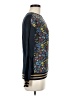 Next Floral Blue Pullover Sweater Size 8 - photo 4